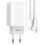 OPPO Original Oppo 10W USB-Ladegerät mit USB / USB-C Kabel – Weiß 1