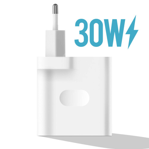 OPPO Original Oppo 30W USB-Ladegerät mit USB / USB-C Kabel – Weiß 2