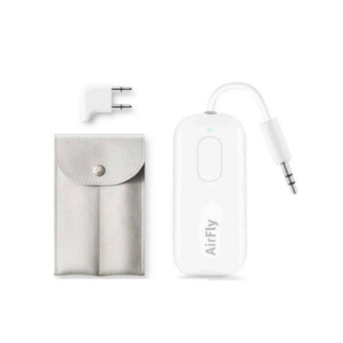Twelve south Bluetooth Wireless Audio Transmitter Receiver for AirPods AirFly Pro Delux, White