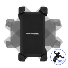 Akashi Handlebar Support 2 Wheel Smartphone 185x95mm 360  Rotating