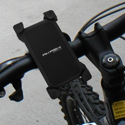 Akashi Handlebar Support 2 Wheel Smartphone 185x95mm 360  Rotating 2