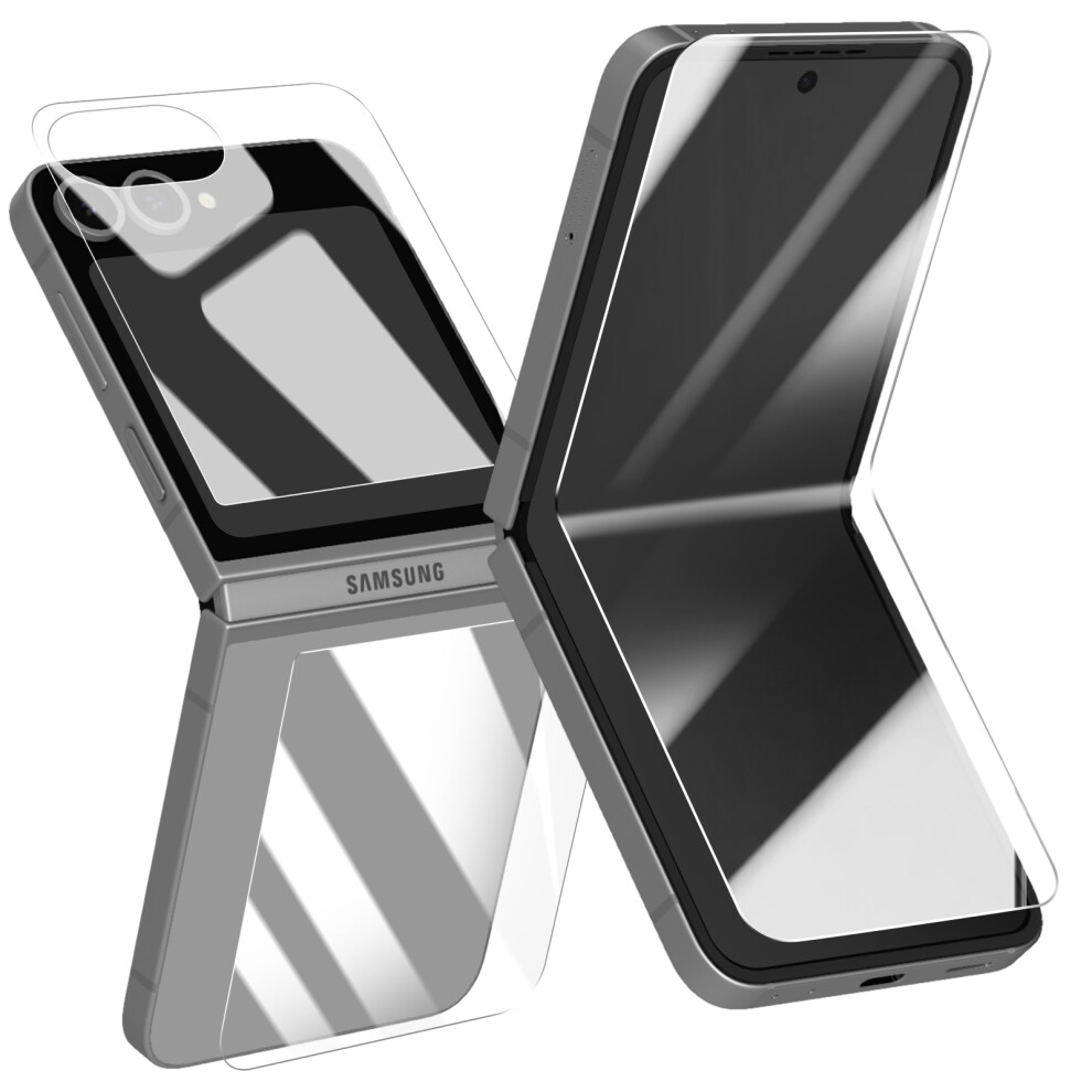 Avizar Full Screen Protector For Samsung Galaxy Z Flip 6 Soft Hydrogel, Sienna