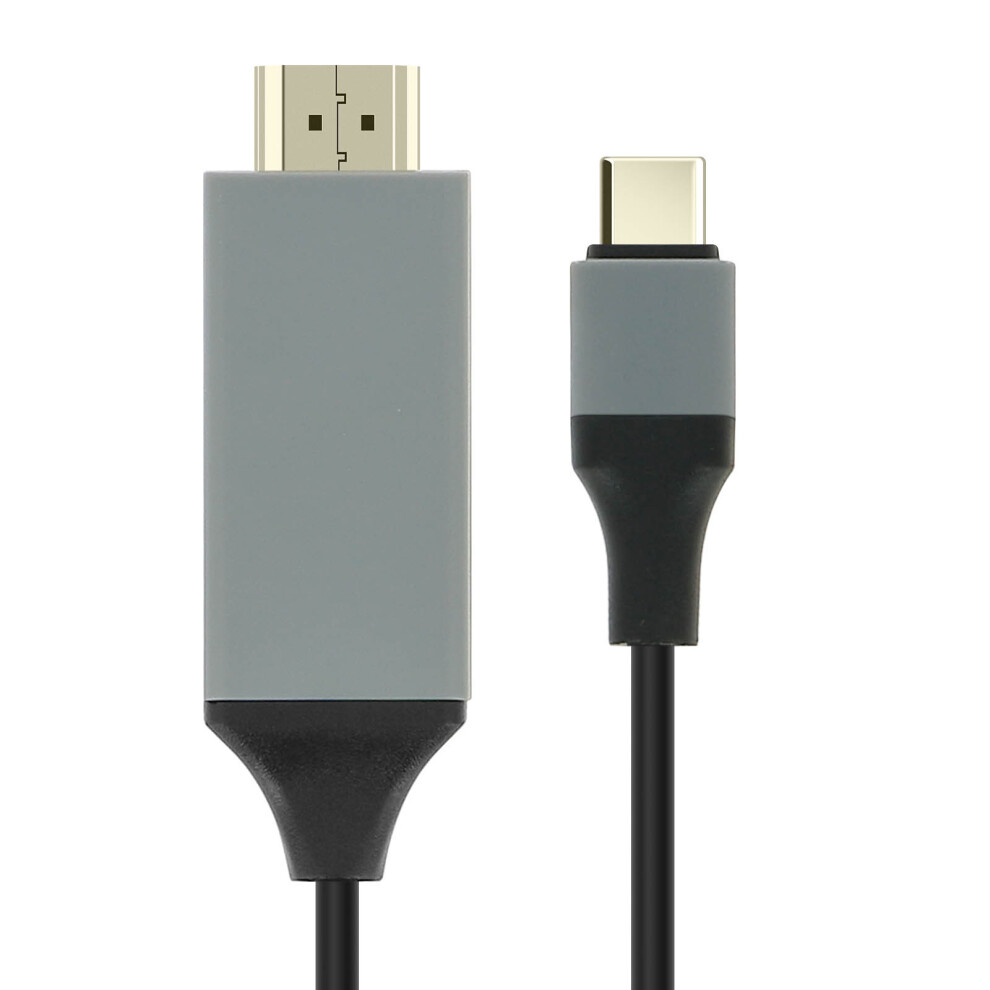 Usb-C Cable 4K Hdmi Hdtv Ultra Hd 2M Wiwu- Black 3662427317658
