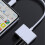 Adattatore iPhone / iPad da Lightning verso Jack 3,5 USB e Lightning bianco 4