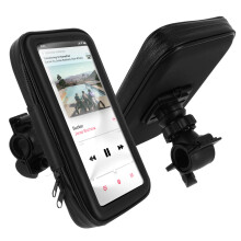 Avizar Smartphone Holder Handlebar Mount Waterproof Zippered Cover