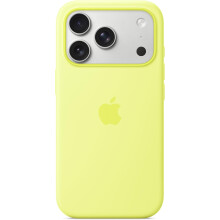 Apple Silicone Case with MagSafe for iPhone 17 Pro 6.3" Neon Yellow A3559 - MGFF4ZM/A