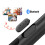 LinQ Extendable Bluetooth Selfie Pole with Stable Tripod Rotating Support, Black 4