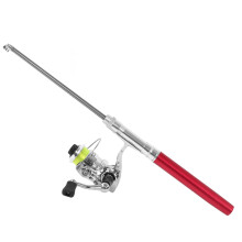 Rotes Tragbares Mini-Karikatur-Angelschnur, 20cm-94cm, 1-3kg