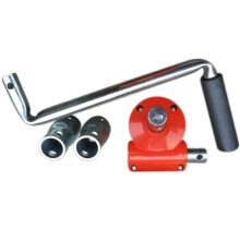 Greenhouse Hand Crank Winch for Agricultural Film Roll Up, Manual Lever Coiler, Ventilation Device for Ranch Use