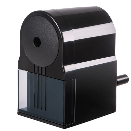 Hand Crank Pencil Sharpener – Five-Gear Setting, Automatic Pencil Feed, Ideal for Art, Learning, and Office Use