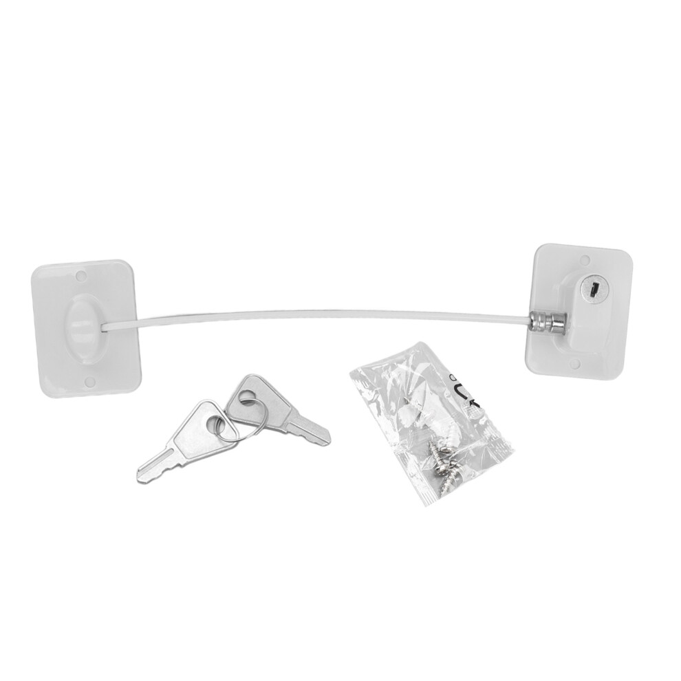Cable Restrictor Lock Key Unlocking Window Lock