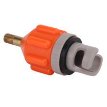 Orange Ventiladapter für aufblasbare Boote – Einfach und zuverlässig mit Luftpumpe verwenden