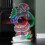 Premier 60cm Light up Standing Santa with Tree Christmas Infinity Light with Multi-Coloured LEDs 6