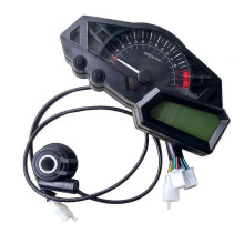 Lcd Digital Motorcycle Gauge Speedometer Odometer Speedo Meter compatible Kaw  Ninja300 Ex300 2013-2017