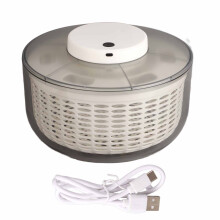 Salad Spinner 500RPM Electric Vegetable Fruit