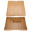 Expandable Bamboo Cutlery Storage Tidy Drawer 10