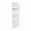 White Hollow Carved 4 Tier Corner Shelf Bookcase 2