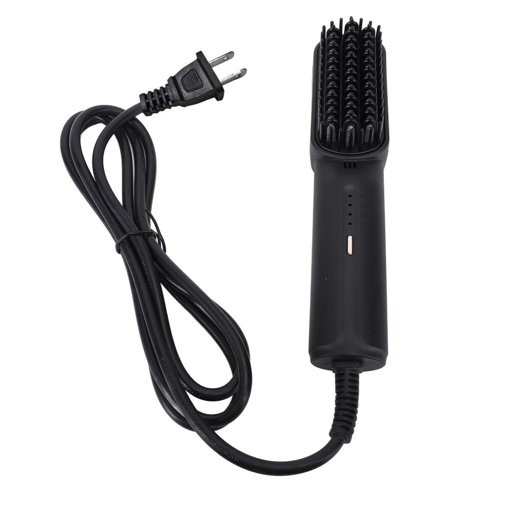 Black Hair Straightener Comb Hair Straightening Curling