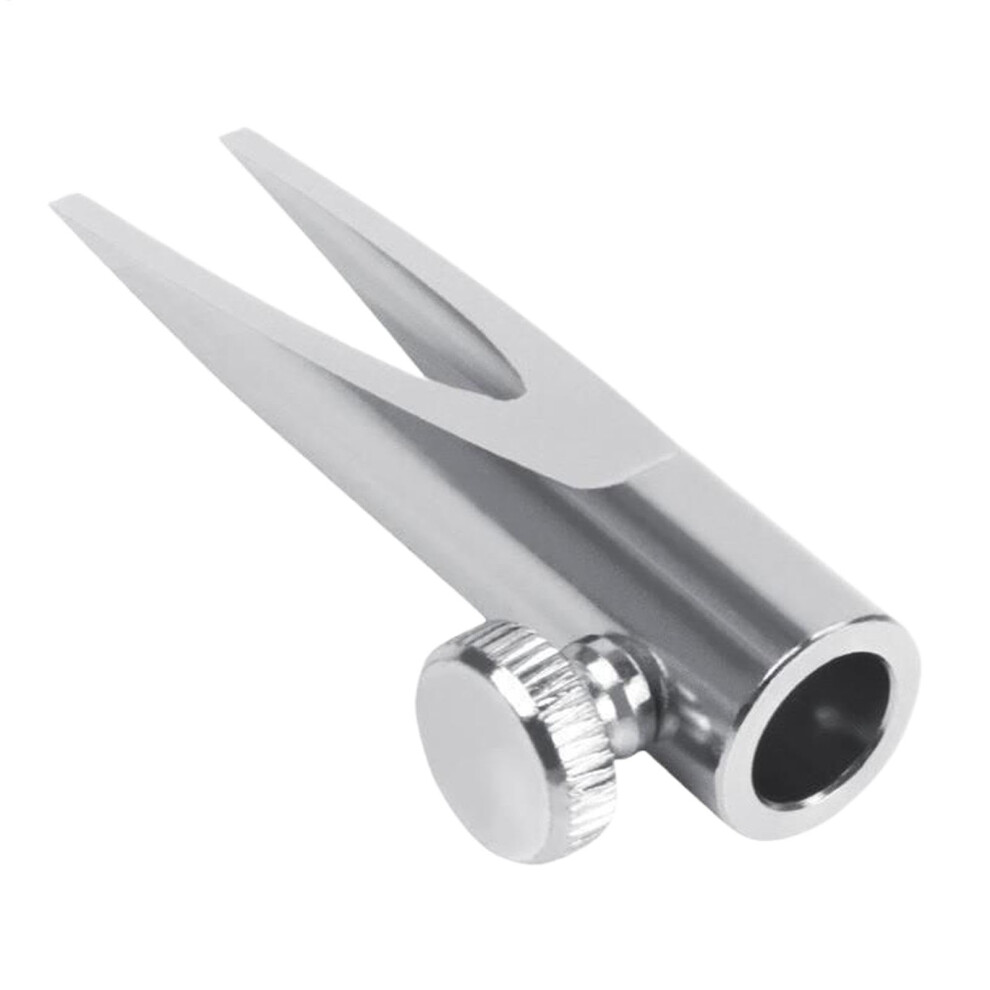 Silver Eyebrow Pencil Sharpener - Compact Metal Cosmetic Pencil Sharpener With Comfortable Grip For Eyeliner And Lip Liner,