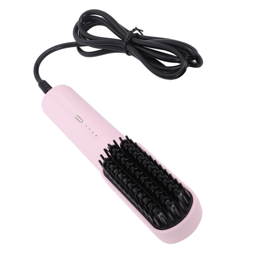 Hair Straightening Brush Negative Ionic Hair 2