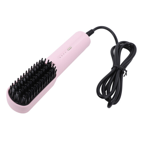 Hair Straightening Brush Negative Ionic Hair 1