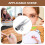 Cosmetic Pencil Sharpener - Portable Travel-Friendly Eyebrow Pencil Sharpener in Silver - Sharp Tool for Makeup Prep 3