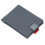 Light Gray Slim Leather Pull Wallet with Dollar Clip, Card Holder 16