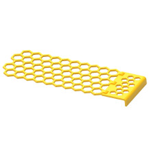Bee Drinker Floating Island for Butterflies, Foldable Yellow Water Station, Anti-Drop Design for Garden Use