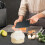 Scissors Sharpening Tool, Manual Scissors Sharpener with Suction Cup, Manual Kitchen Tools for Restaurant and Bakery 5