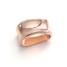 (Rose Gold) Women's Dainty Oblate Silk Scarf Ring Brooch, Minimalist Geometric Shawl Scarves Buckle Wrap Clasp Clip Ring Brooch for Fashion Dress Accessories Jewe