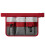 (Red) Adjustable Work Apron with 8 Pockets, Durable Tool Belt for Gardening Construction and Crafting, Blue. 7