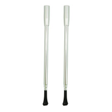 (silvery) Reusable Expandable Cigarette Holder with Filter Tip, Easy-Clean Smoke Accessory for Men and Women, Pale Purple.