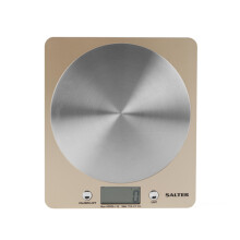 Salter 1036 OLFEU16 Olympus Digital Kitchen Scale Electronic CookingBaking Scales Food Weighing Scale with 5KG Capacity Stainless Steel Platform