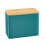 Cooks Professional Cooks Professional Bread Bin, Linen Bag and Bamboo Board Set | Teal 1