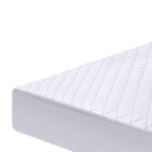 IMFAA Quilted Mattress Protector Extra Deep Stretch Skirt– Mattress Topper – Anti Allergy and Breathable Fitted Mattress Cover White Single90x19