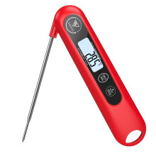 DOQAUS Meat Thermometer Probe 3S Instant Read Food Thermometer Accurate Meat Thermometers With Backlight Foldable Long Probe Auto OnOff Cooking