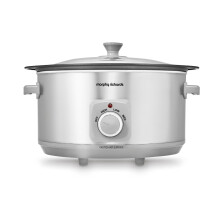 Morphy Richards 461014 Sear Stew 65 Litre Aluminium Slow Cooker OnePot Solution Brushed Stainless Steel – This product is designed with premium