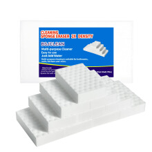 Magic Cleaning Sponges Eraser2X Longer Lasting Extra Durable Melamine Sponge Foam Cleaning Pads for Kitchen Bathroom Wall Cleaner 393x236x079in10