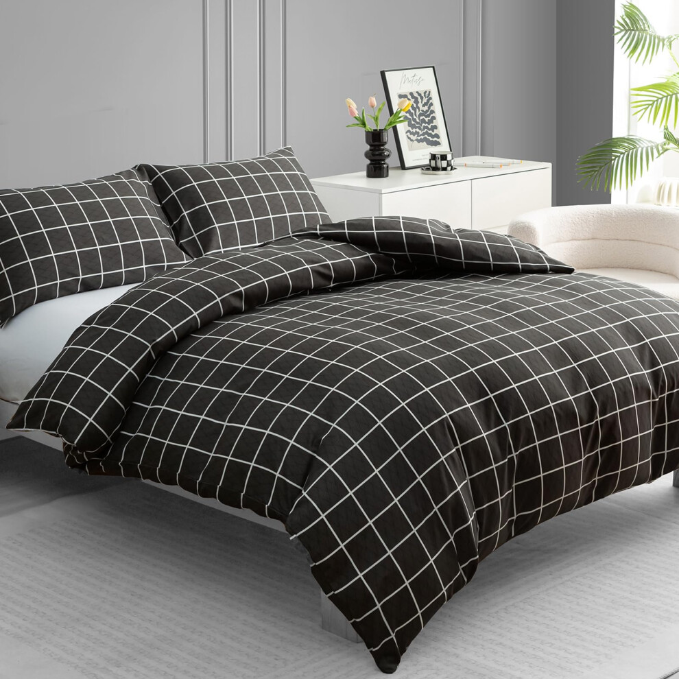 Lazzaro Home Feel The Difference Lazzaro Super King Duvet Set Brushed Microfiber Superking Duvets Sets 260 X 220 Cm 3 Pcs Ultrasoft Hypoallergenic Luxury Bedding Set For All Se