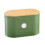 Cooks Professional Cooks Professional Bread Bin, Linen Bag and Bamboo Board Set Green / Silver 1