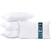 Utopia Bedding Cushion Inner Pads 30x50 cm 12 x 20 inches Cushion Stuffer Inserts Pack of 4 Hollowfibre Throw Pillows White – This product is des