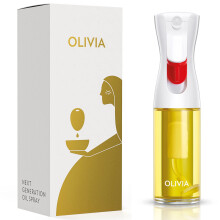 FLAIROSOL OLIVIA The Original Advanced Oil Sprayer for Cooking Kitchen Salads BBQs Continuous Spray with Portion Control 130ml Glass Olive Oil Sp