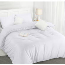 Utopia Bedding Duvet Quilt Cover Set with Pillow cases Double Soft Microfibre Polyester White – This product is designed with premium quality an