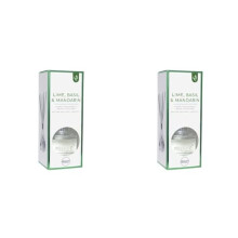 Airpure Reed Diffuser Lime Basil and Mandarin 8 x Black Sticks 100 ml Pack of 2 – This product is designed with premium quality and reliable per