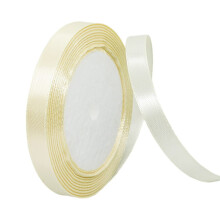 10mm Ivory Ribbon for Gift Wrapping22m Fabric Thick Satin Ribbon White Bow for Gift WrappingRibbons for BalloonsCraftingHairBouquetsWedding CarPr