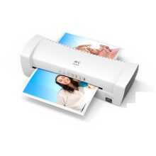 A4 Laminator Machine 280 mm/min Speed for Home Office, Compatible with Hot and Cold Laminating Pouches