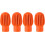 Flexible Silicone Drumstick Practice Tips for Beginners - 4 Pcs Drumstick Accessories for Enhanced Grip and Control 3
