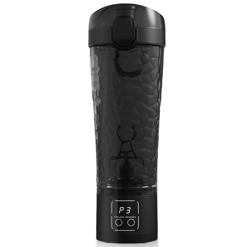Electric Protein Shaker Bottle 700ml with Self-Stirring Function, 3 Mixing Modes for Protein, Coffee, and Smoothies