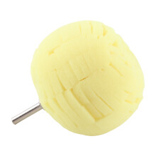 Polieren Schleifen Schleifkugel 3 Zoll Puffer Rad, 1/4 Zoll Schaft, Gelb
