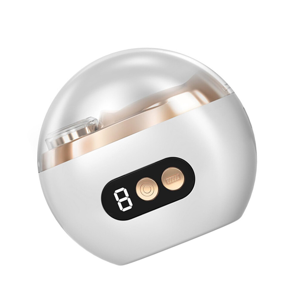 Multifunctional Electric Nail Grinder with 3 Speed Settings, Rechargeable for All Ages, Safe Nail Care Device, White